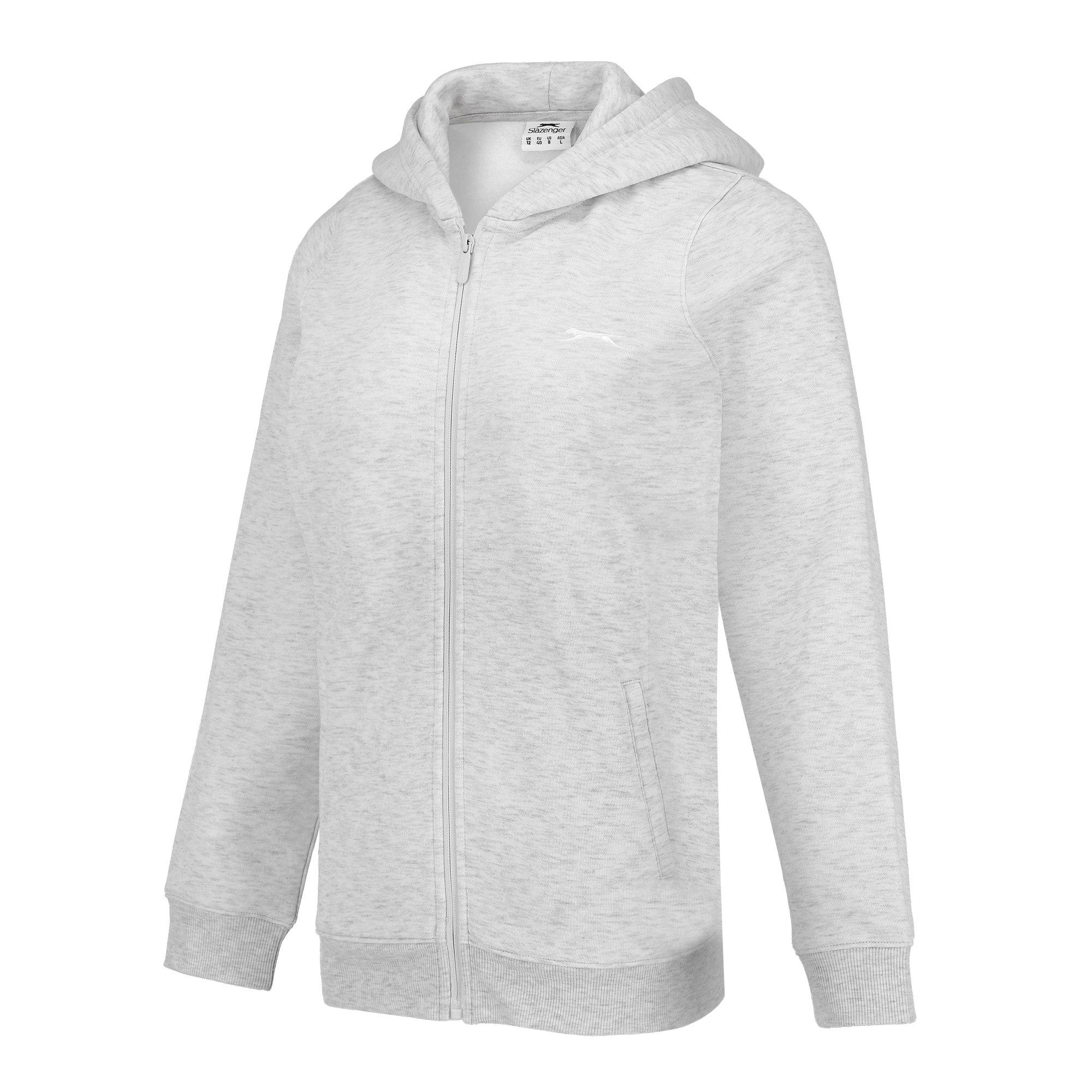 Slazenger Fitted Full Zip Hoodie Womens