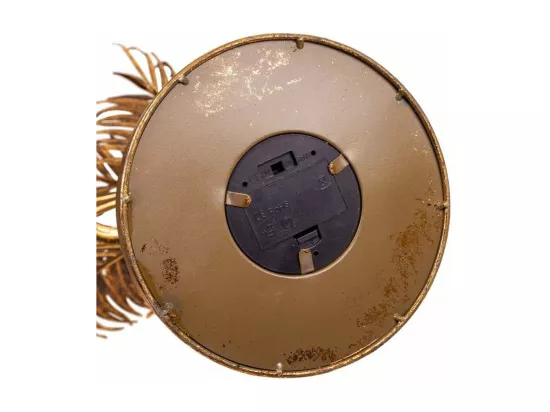 Lampe de table en métal doré 61x53x82h