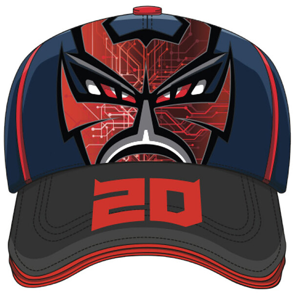 Fabio Quartararo - Casquette enfant baseball Big Diablo 20 Bleu / Noir / Rouge