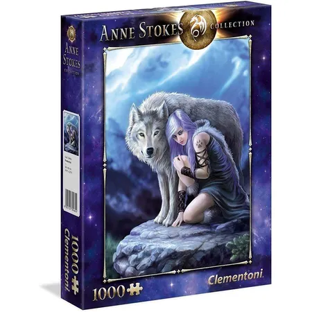 Clementoni Puzzle Anne Stokes Beschützer, 1000 Teile