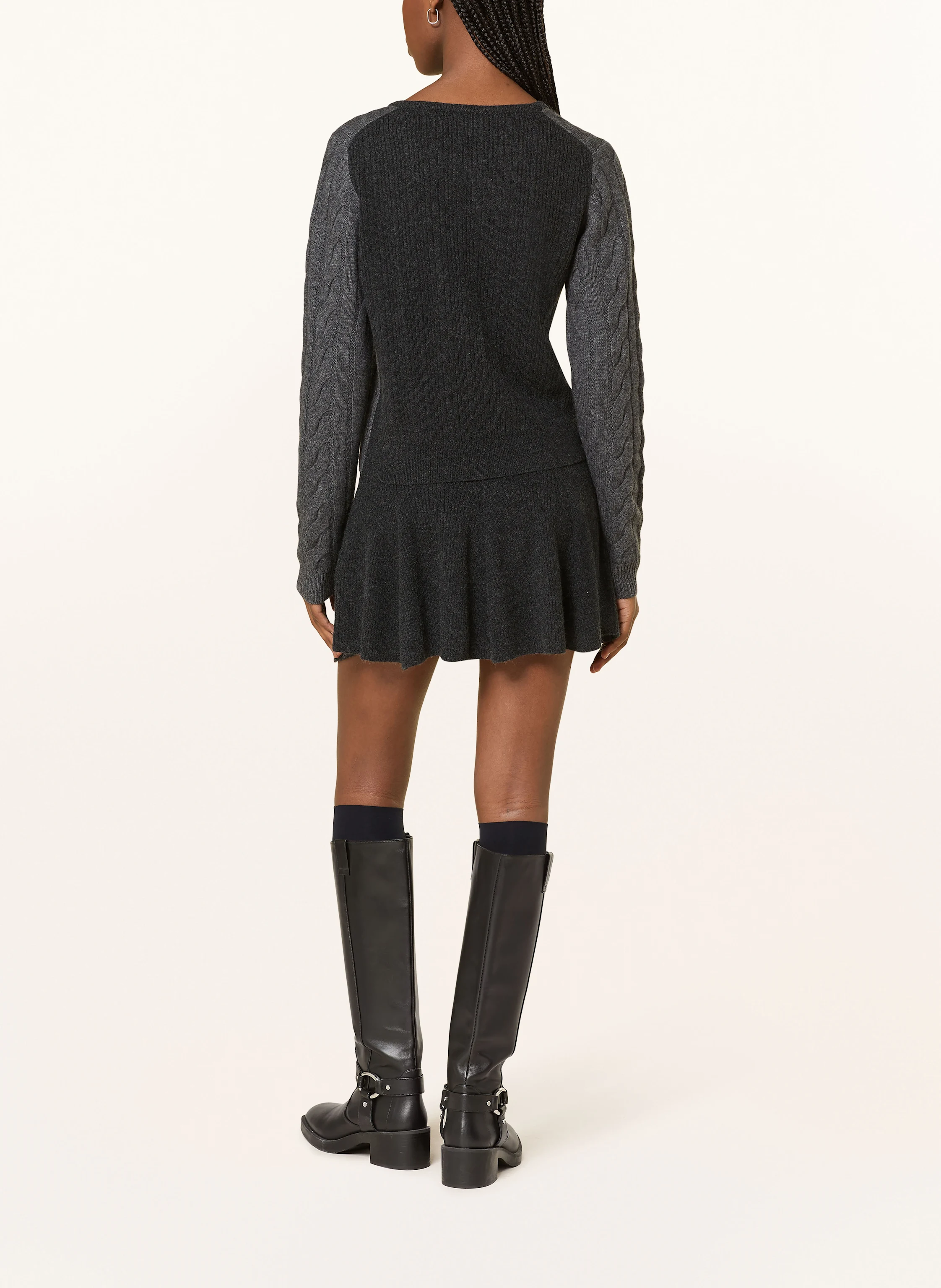 GANNI Strickrock mit Cashmere
