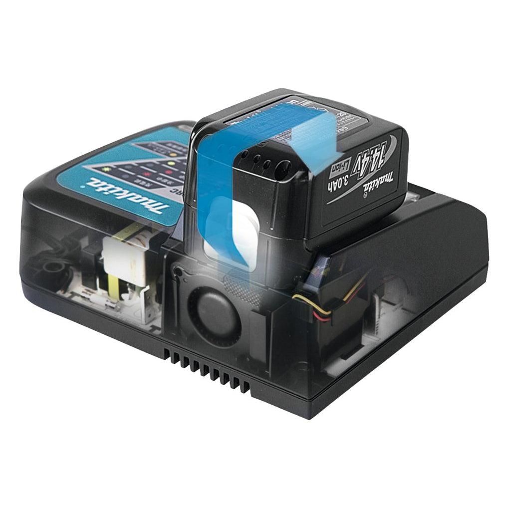 Makita Accu Starterset 18V DC18RC 2x BL1860B - DC18RCPT6