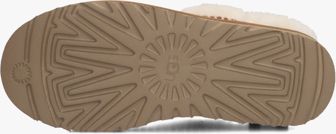 bruine ugg vachtlaarzen classic ultra mini alpine