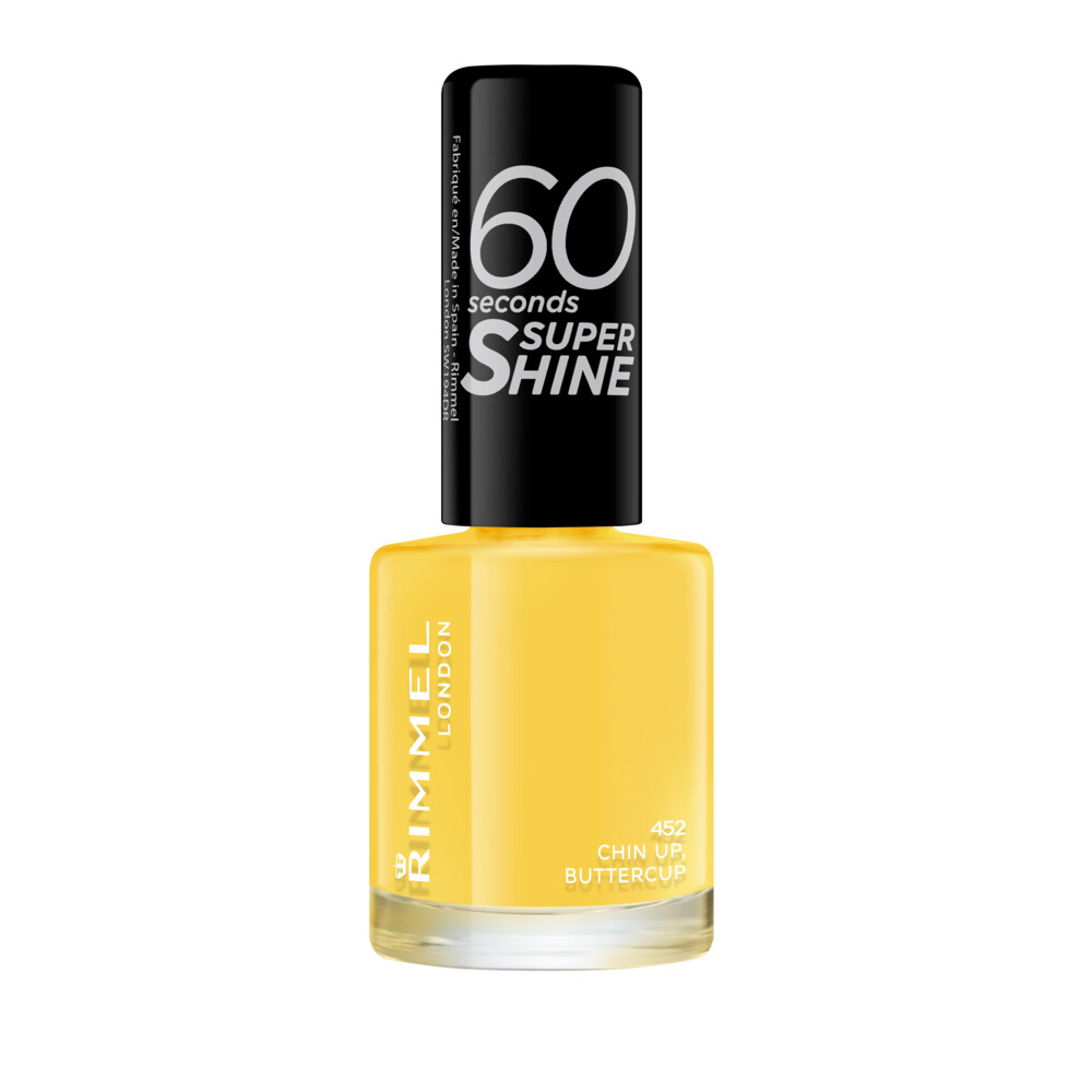 Rimmel Nagellak 60 Seconds SuperShine 452 Chin Up Buttercup8 ml
