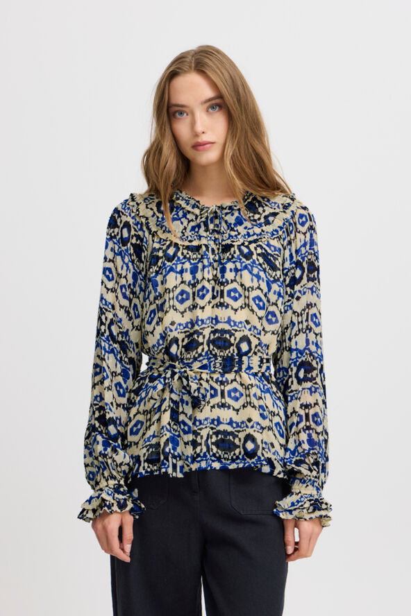 Atelier Rêve IRMARLA LS Marla ikat print