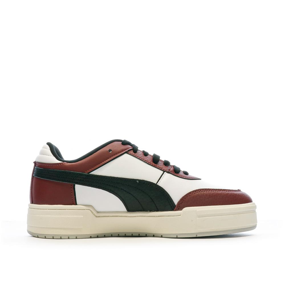 Puma Baskets Blanche/Bordeaux/Noires Homme Puma 393280-05
