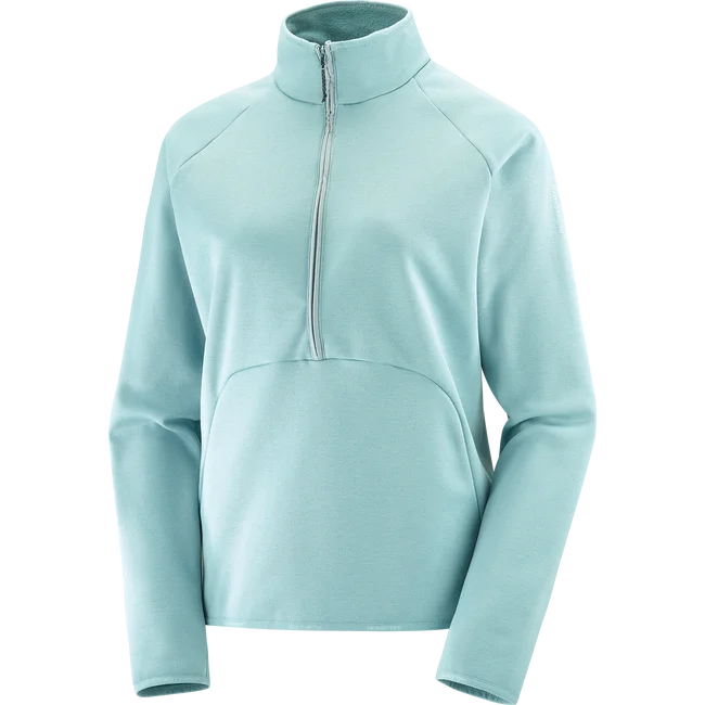 ESSENTIAL WARM  Couche intermédiaire avec demi-zip pour femme