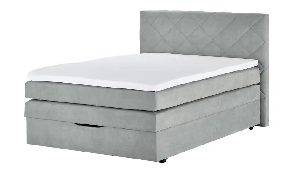 Boxspringbett Atika 140 cm Grau