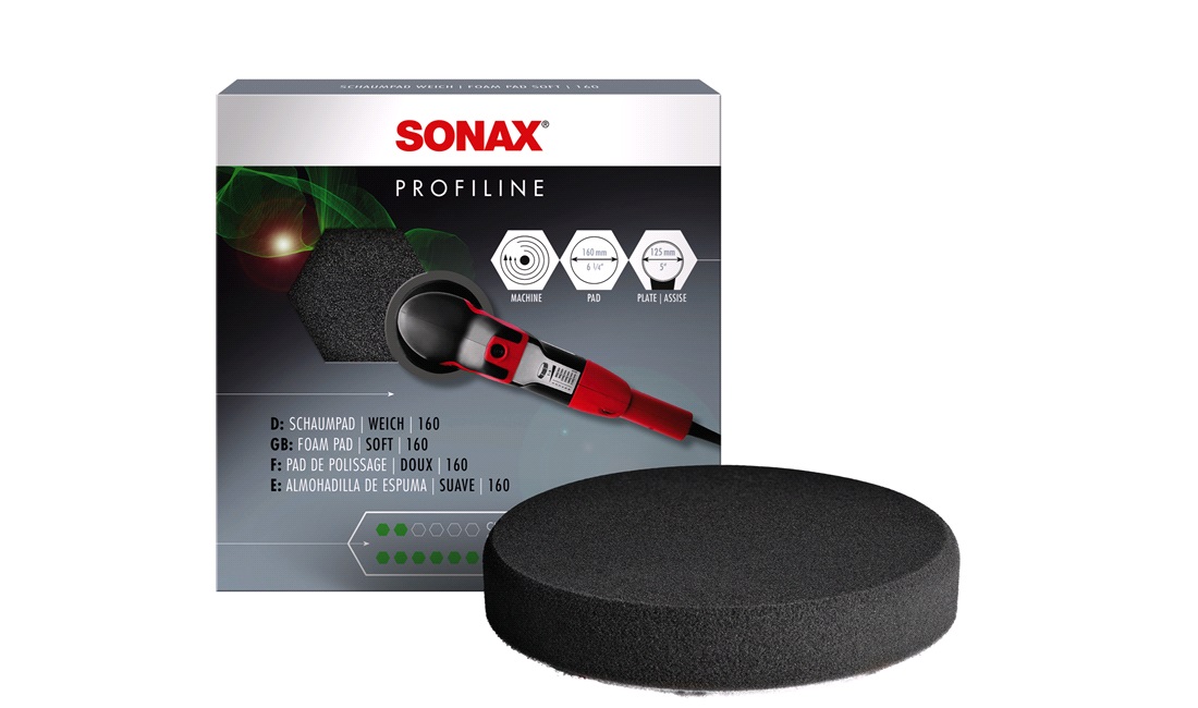 SONAX Polerskive Grå Ø155 Fin