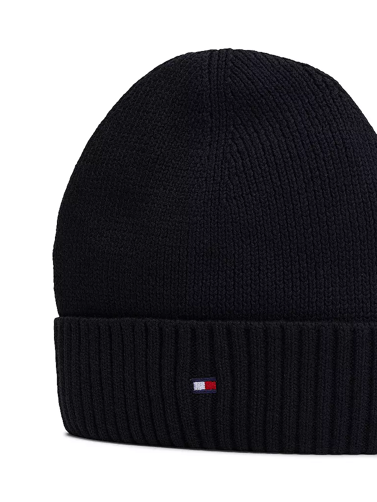 TOMMY HILFIGER Jungen Mütze - Haube  schwarz