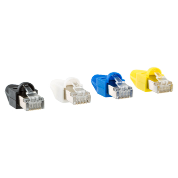 Q-Link FTP connector RJ45 met hoesje 8 stuks KPN keur