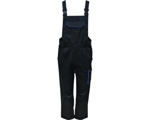 Tuinbroek zwart/blauw maat M