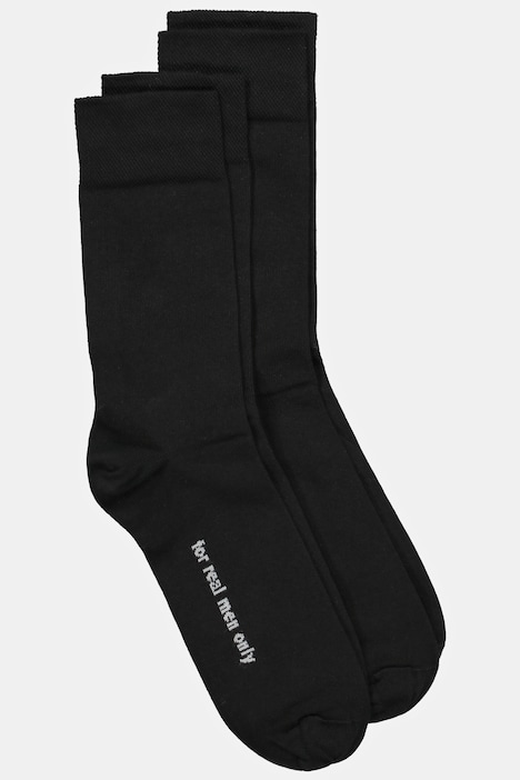 Socken, 2er-Pack, Komfort-Bündchen