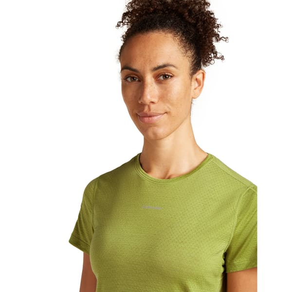 T-shirt trail ICEBREAKER W MERINO 125 COOL-LITE SPEED SS TEE OLIVE