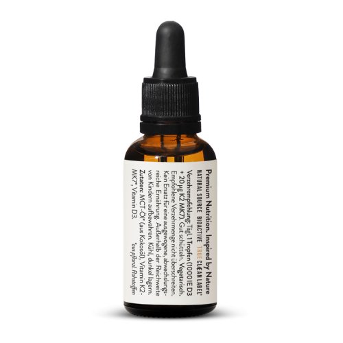Sunday Natural Products  VITAMIN D3 + K2 MK7all-trans1.000IE +20µg