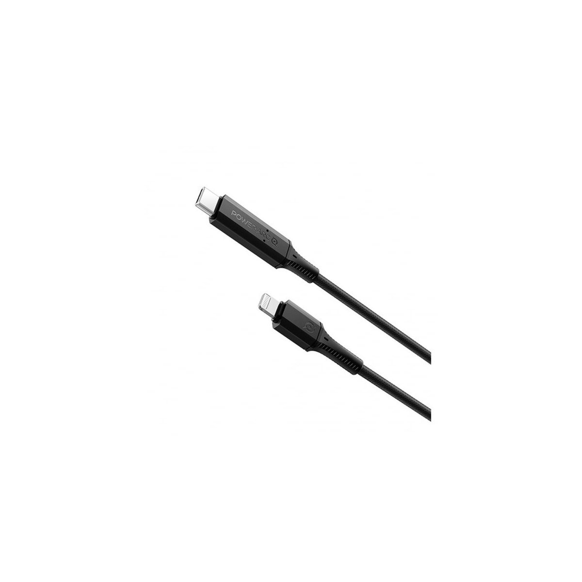 Spigen PowerArc Kabel ArcWire™ USB-C till Lightning 1 meter Svart