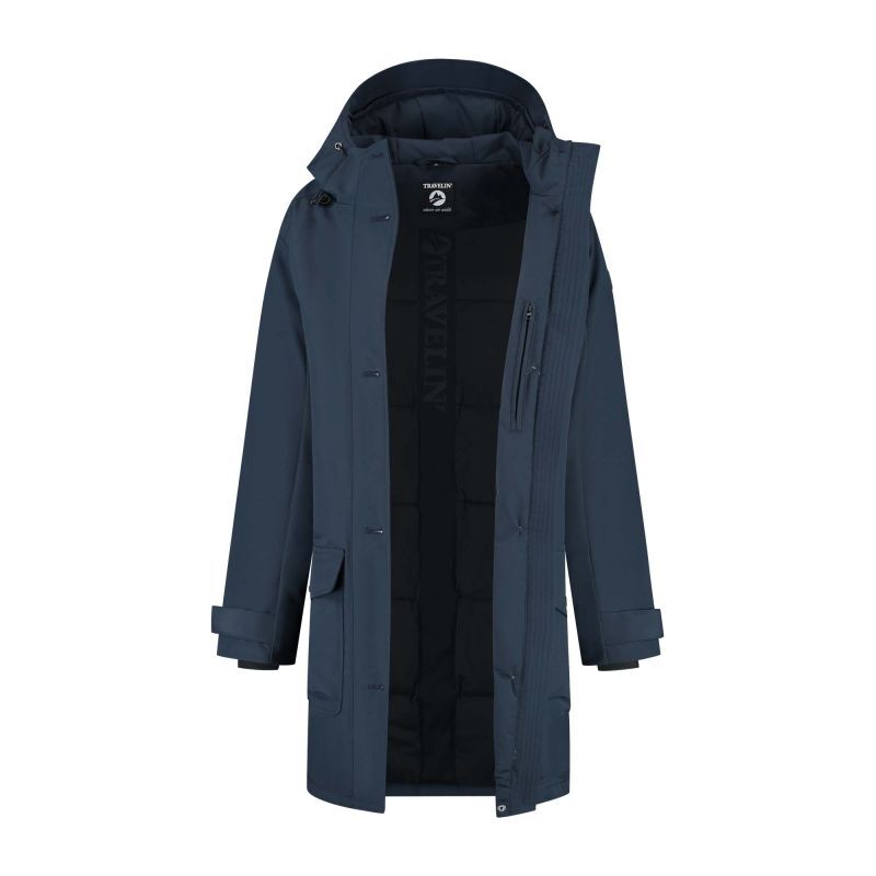 Travelin Ester - Jas - Blauw - 3XL