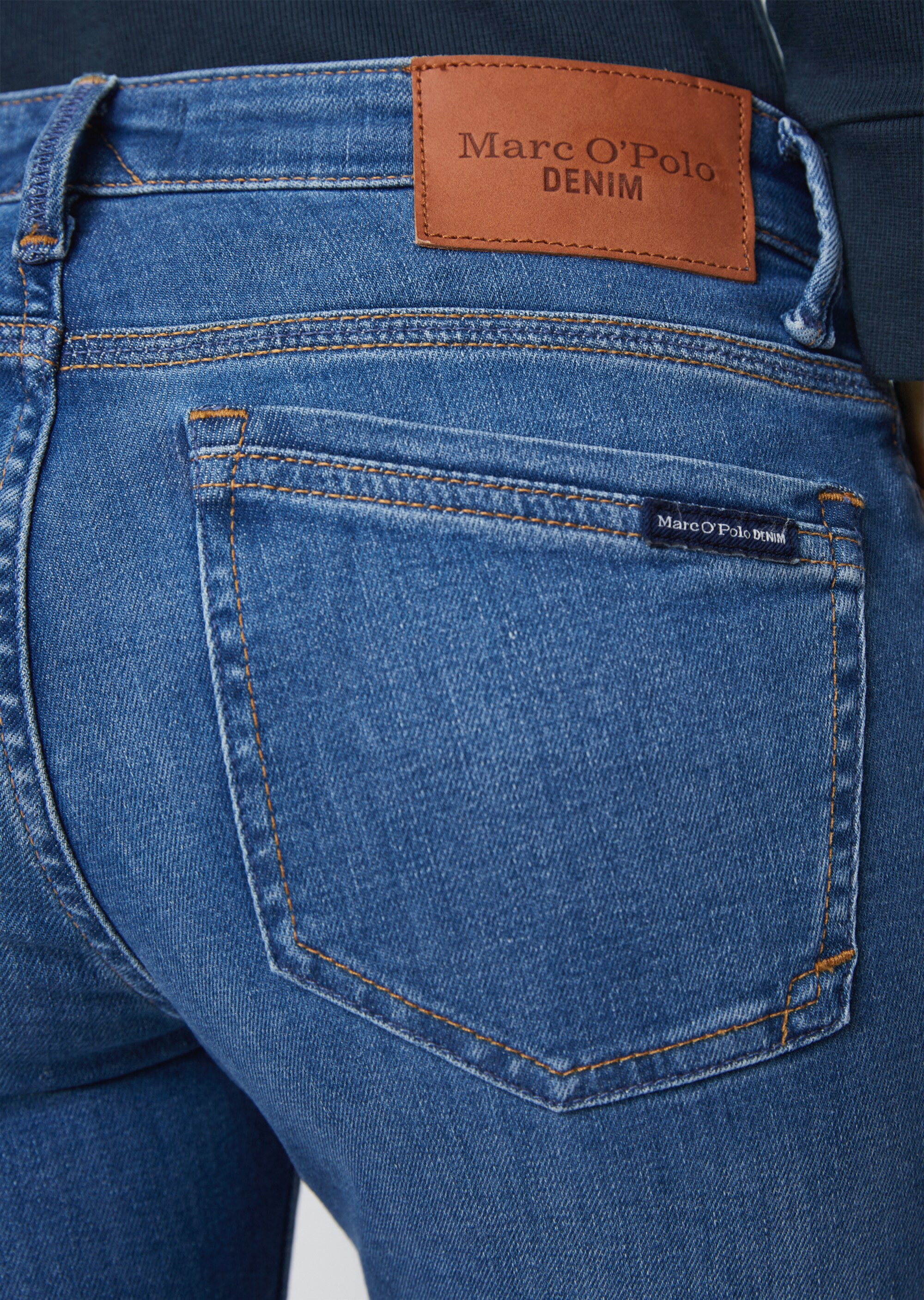 Jeans Modell SIV skinny low waistaus stretchigem Organic Cotton-Mix