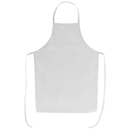 Macma Küchenschürze Grillschürze, weiß