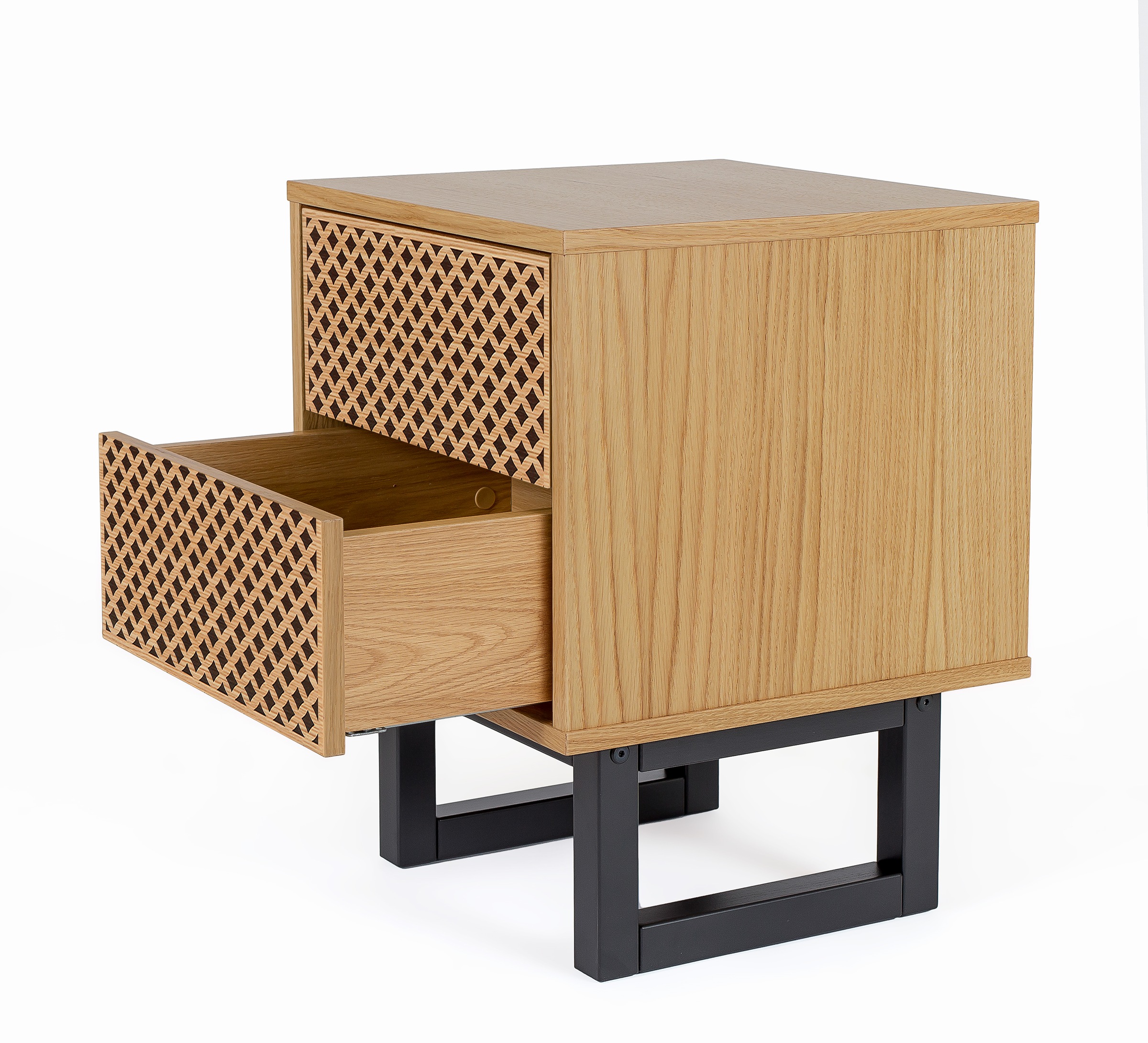 Woodman Nachttisch Holzfurnier aus Eiche, FSC®-zertifiziert