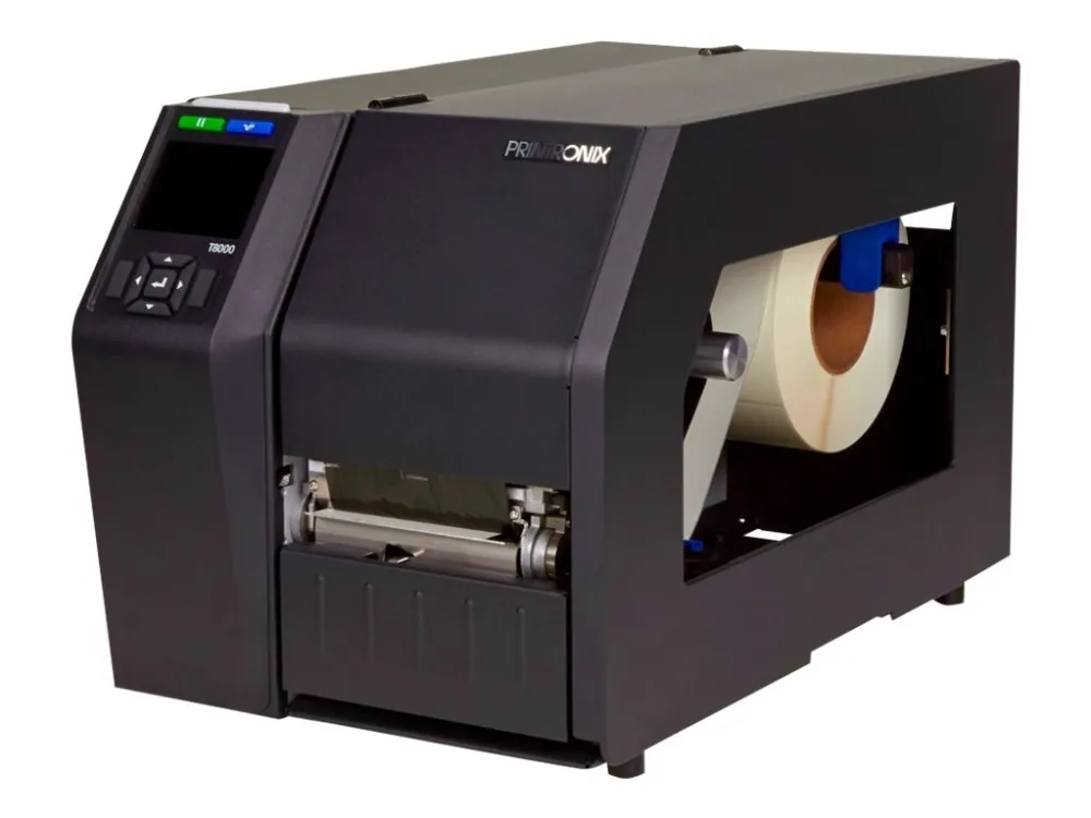 Printronix T8204 - Etiketprinter - direkte termisk/termisk overførsel - Rulle (10,4 cm) - 203 dpi - op til 305 mm/sek. - USB, LAN, seriel