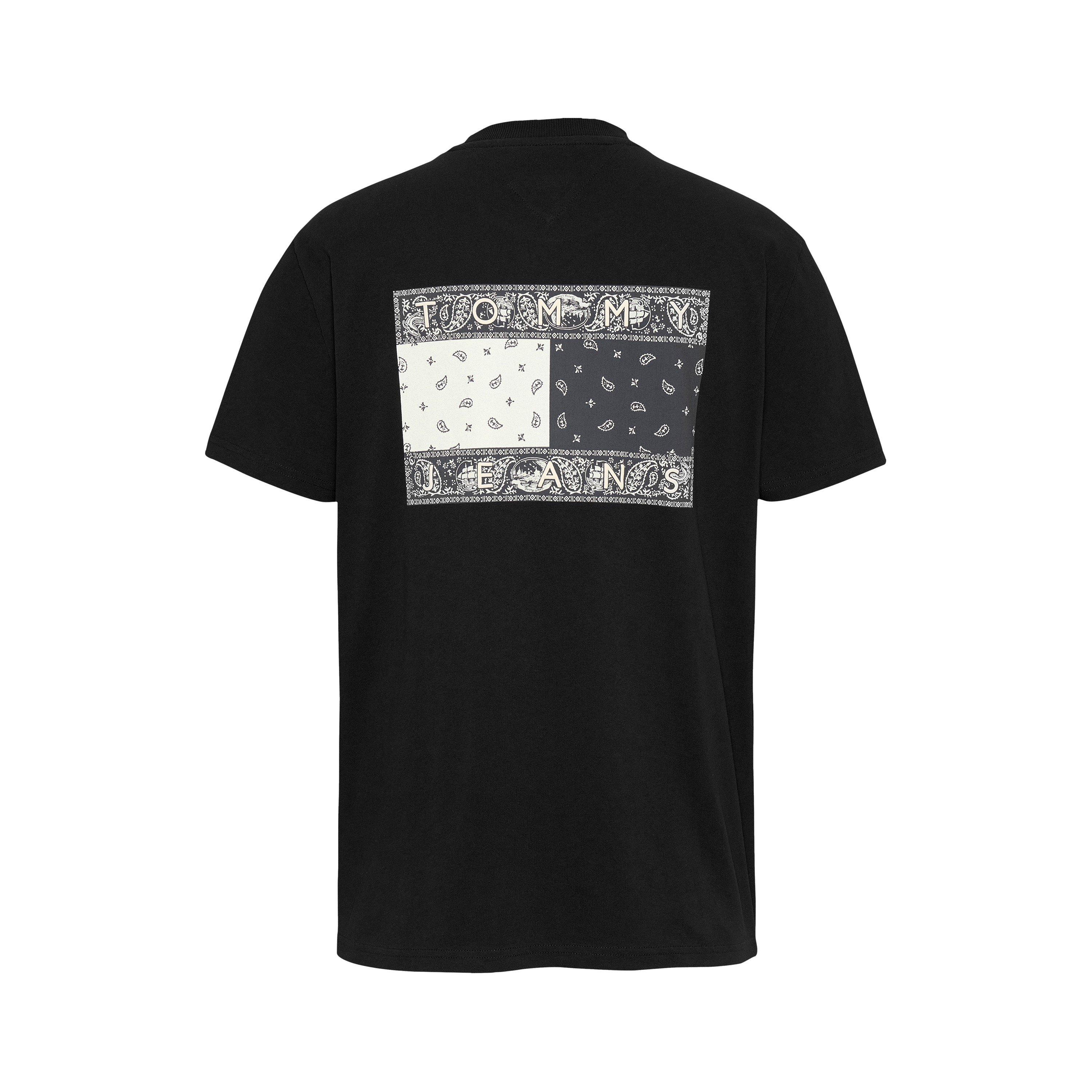 Tommy Jeans TJM REG PAISLEY FLAG TEE EXT