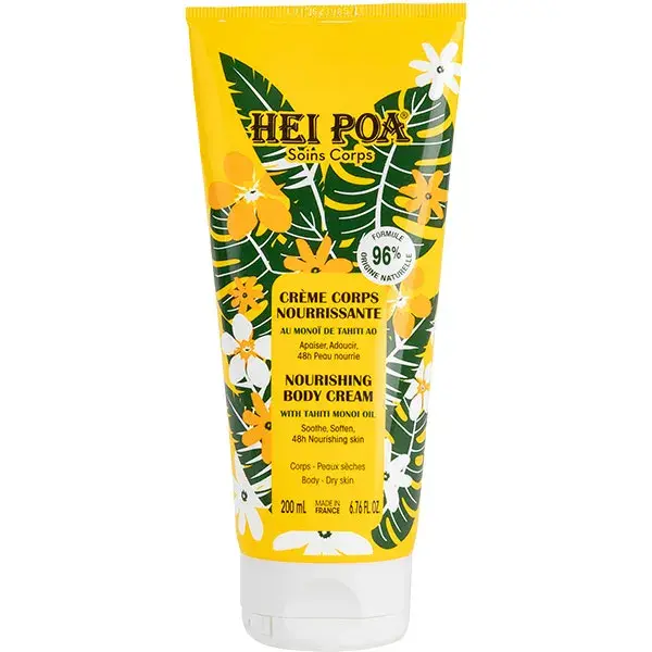 Creme Corporal Nutritivo HEI POA com Óleo de Monoi do Taiti AO 200ml