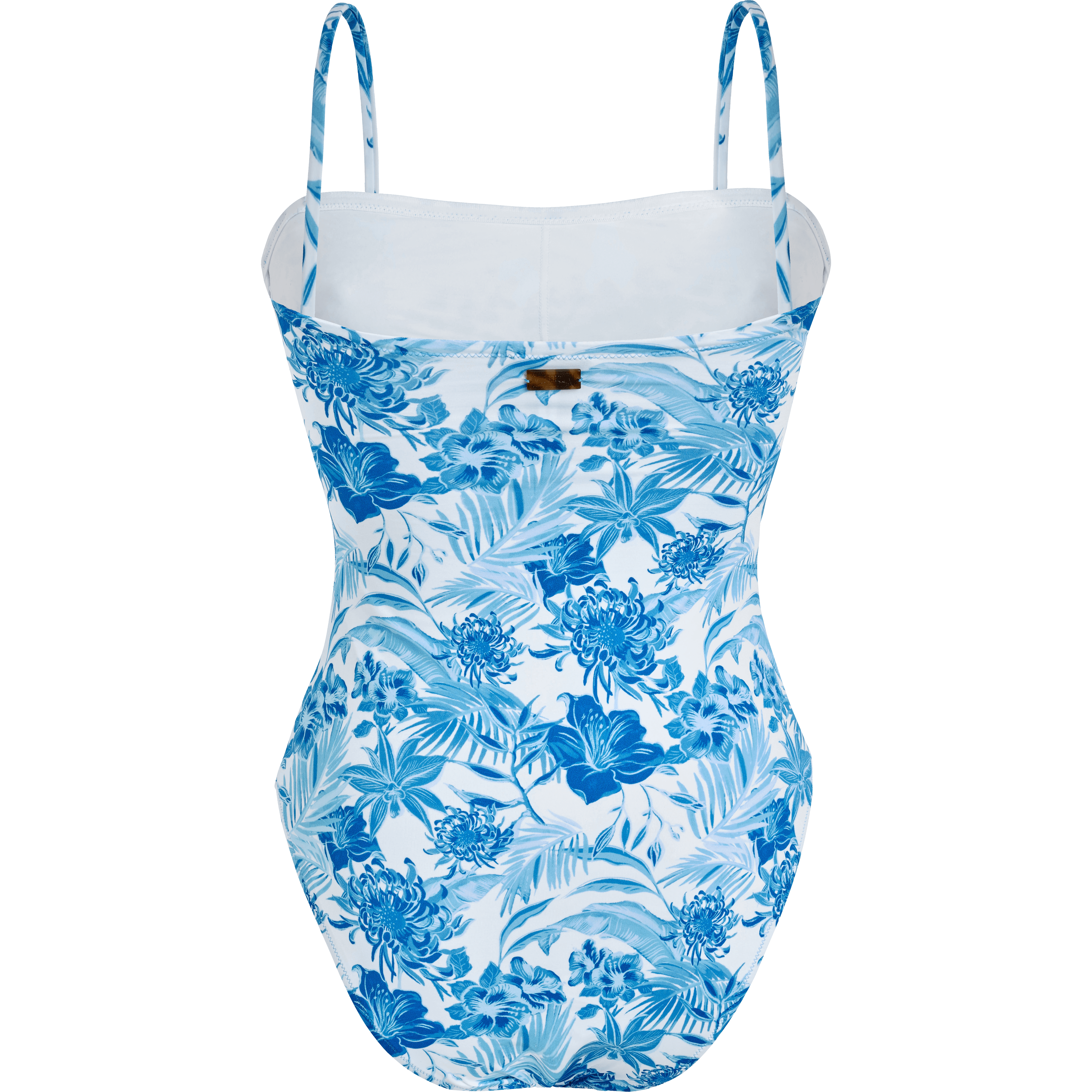 Maillot de Bain une Pièce Bustier Femme Tahiti Flowers