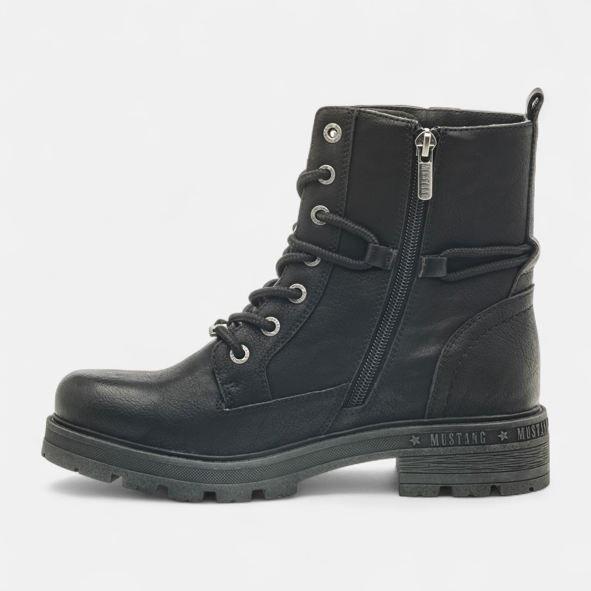 Bottines à lacets Femme noir