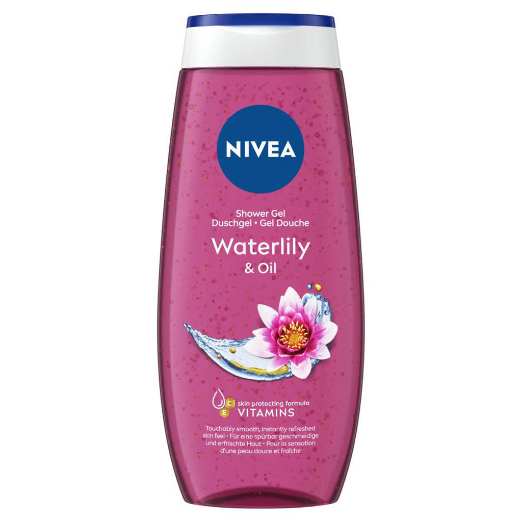 Waterlily & Oil douchegel - 6 x 250 ml - voordeelverpakking