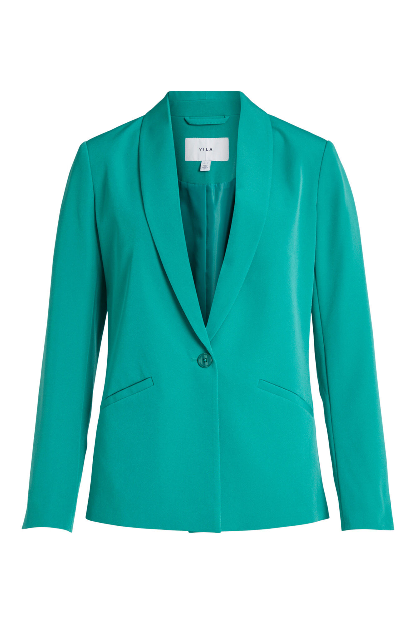 Blazer clássico de manga comprida - Verde