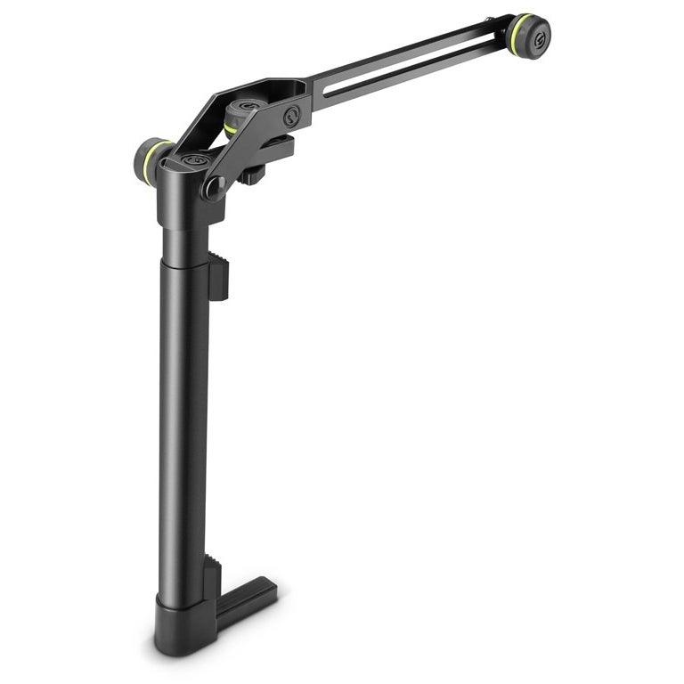 Gravity MS CAB CL 01 S kort microfoonstatief met klem voor gitaarcabinet