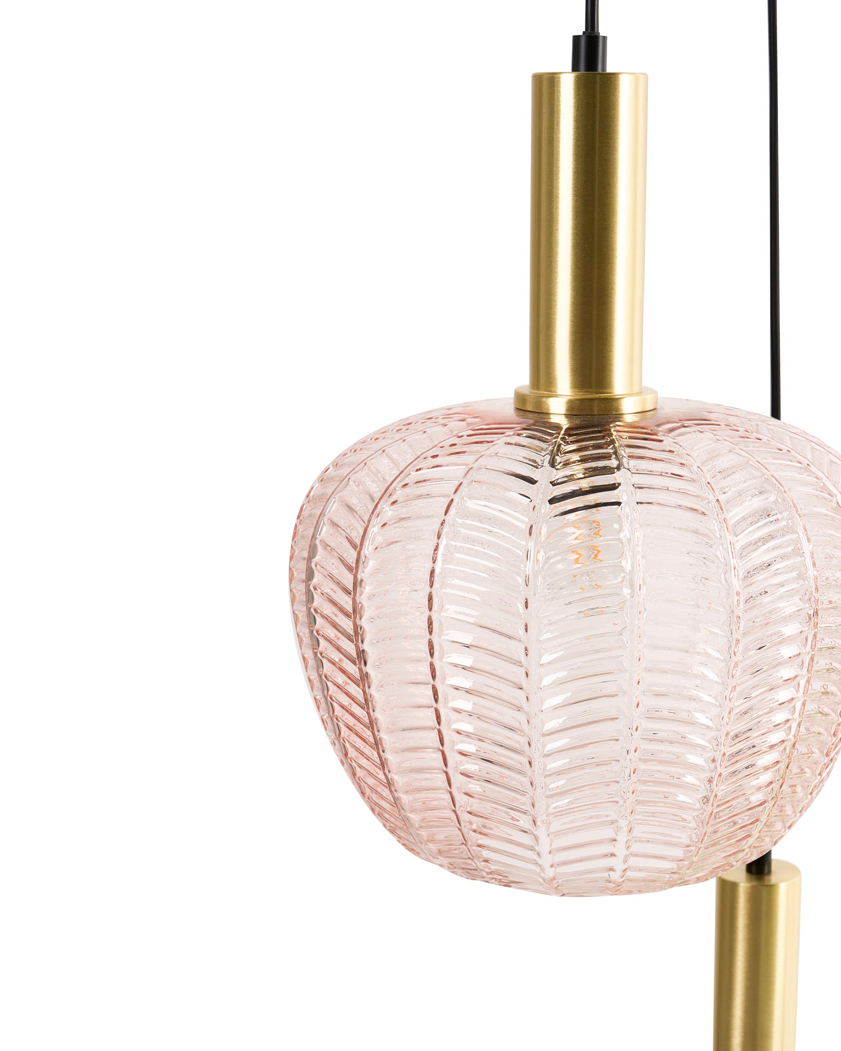 Hanglamp NJORO Glas Meerkleurig