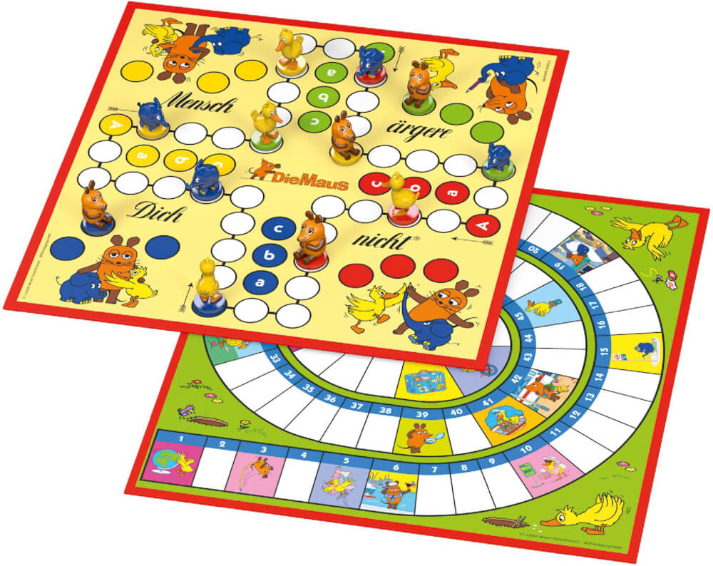 Schmidt Spiele 40598 Die Maus, Spielesammlung