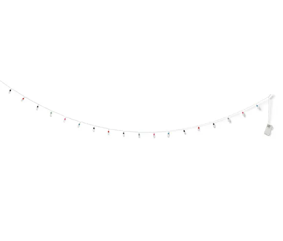 LED-Lichterkette mit Mini-Glühbirnen, bunt