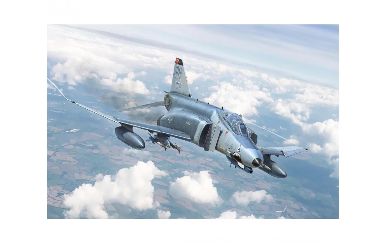 Bausatz F-4E/F Phantom II 1:72Jet Modellbausatz im Massstab 1:72