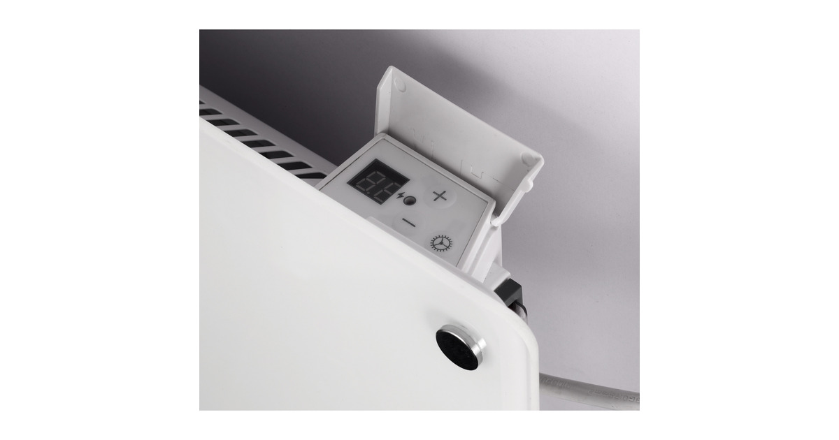 MillSteel paneelverwarming IB250, 250 Watt convector  (Wit)