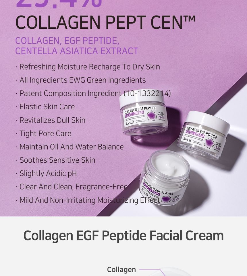 APLB - Collageen EGF Peptide Gezichtscrème Set