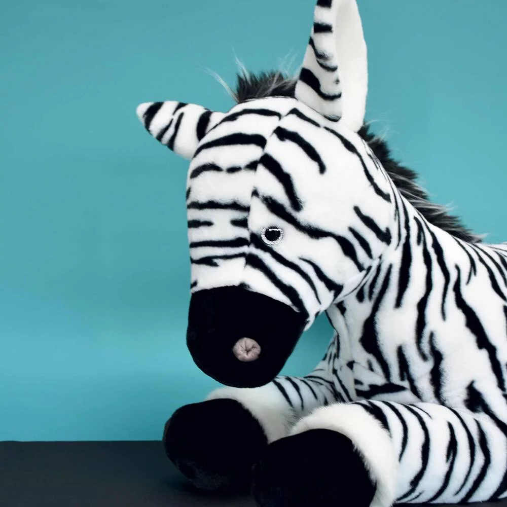 PELUCHE ZEPHIR LE ZEBRE 50 CM