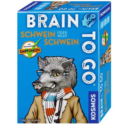 KOSMOS BRAIN TO GO® – Schwein oder nicht Schwein