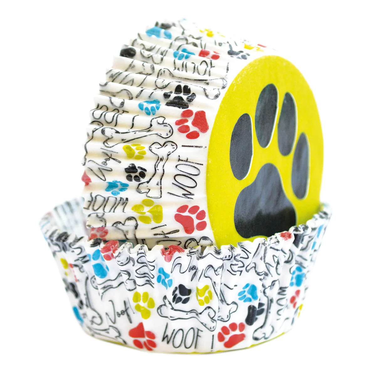 Caissettes pour cupcakes - chien Scrapcooking