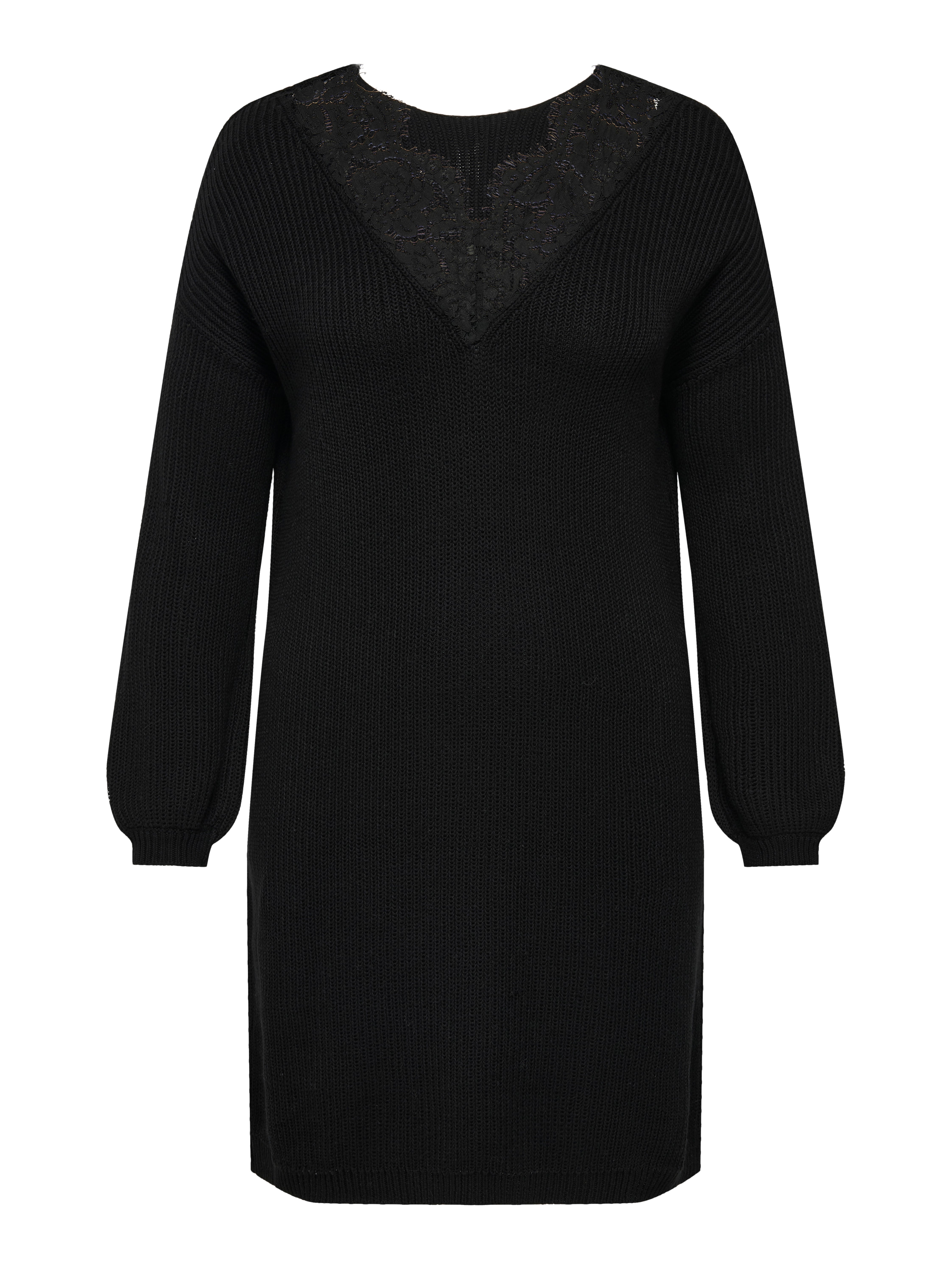 CARXENIA Langes Kleid Black