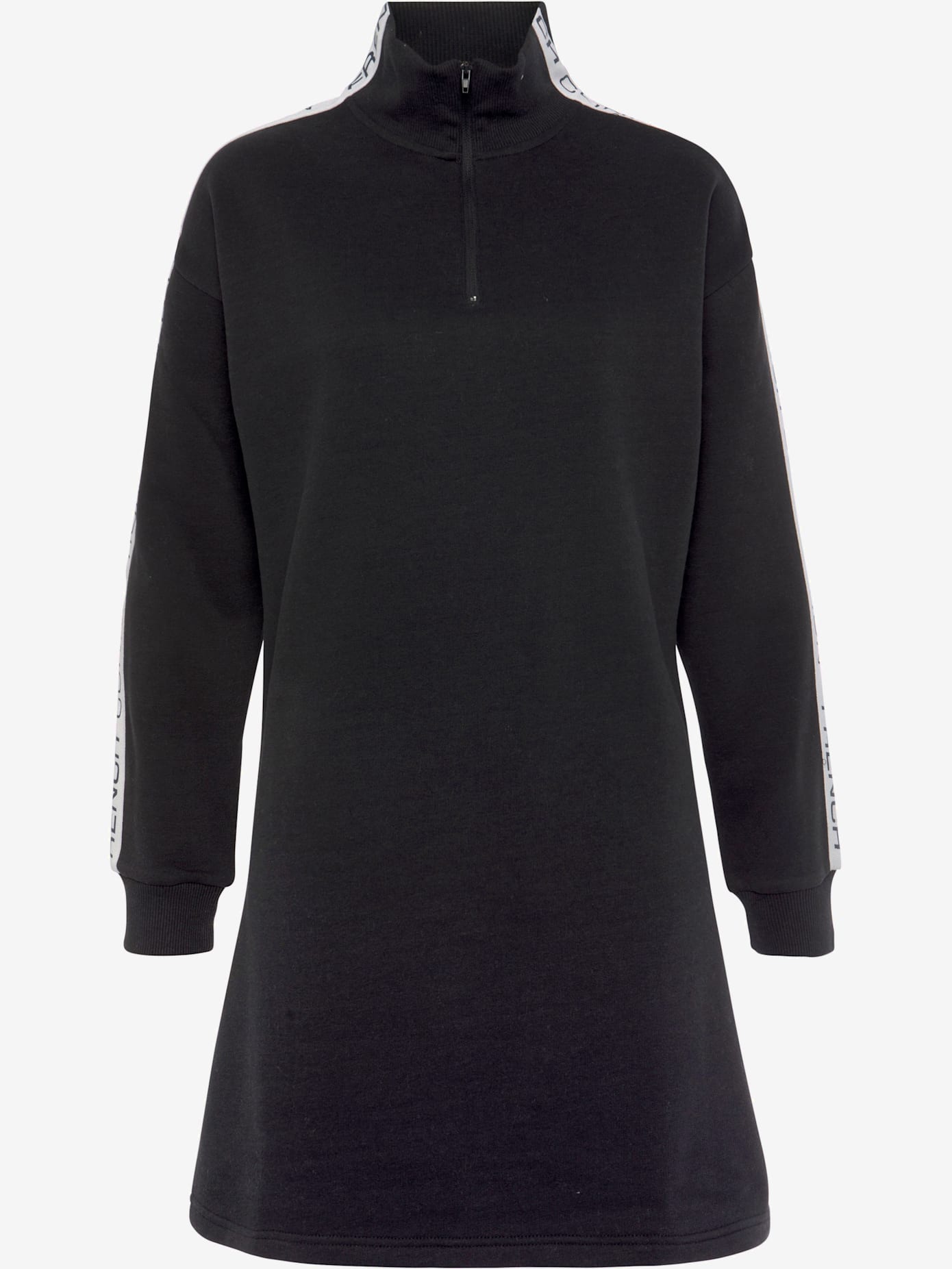 Robe en matière sweat robe sweat à la coupe évasée