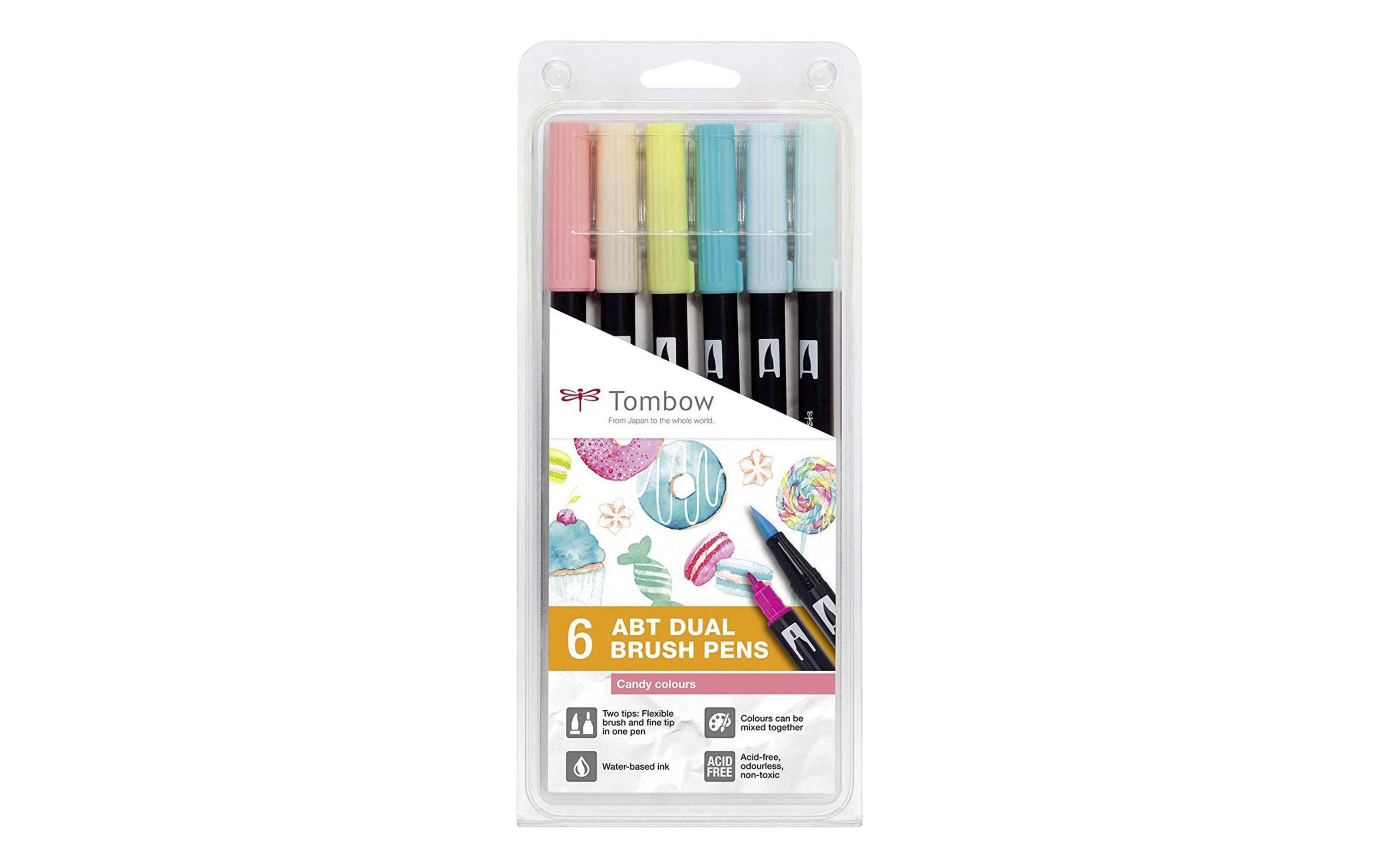 Fasermaler Candy Colours MehrfarbigAquarellierbarer Fasermaler