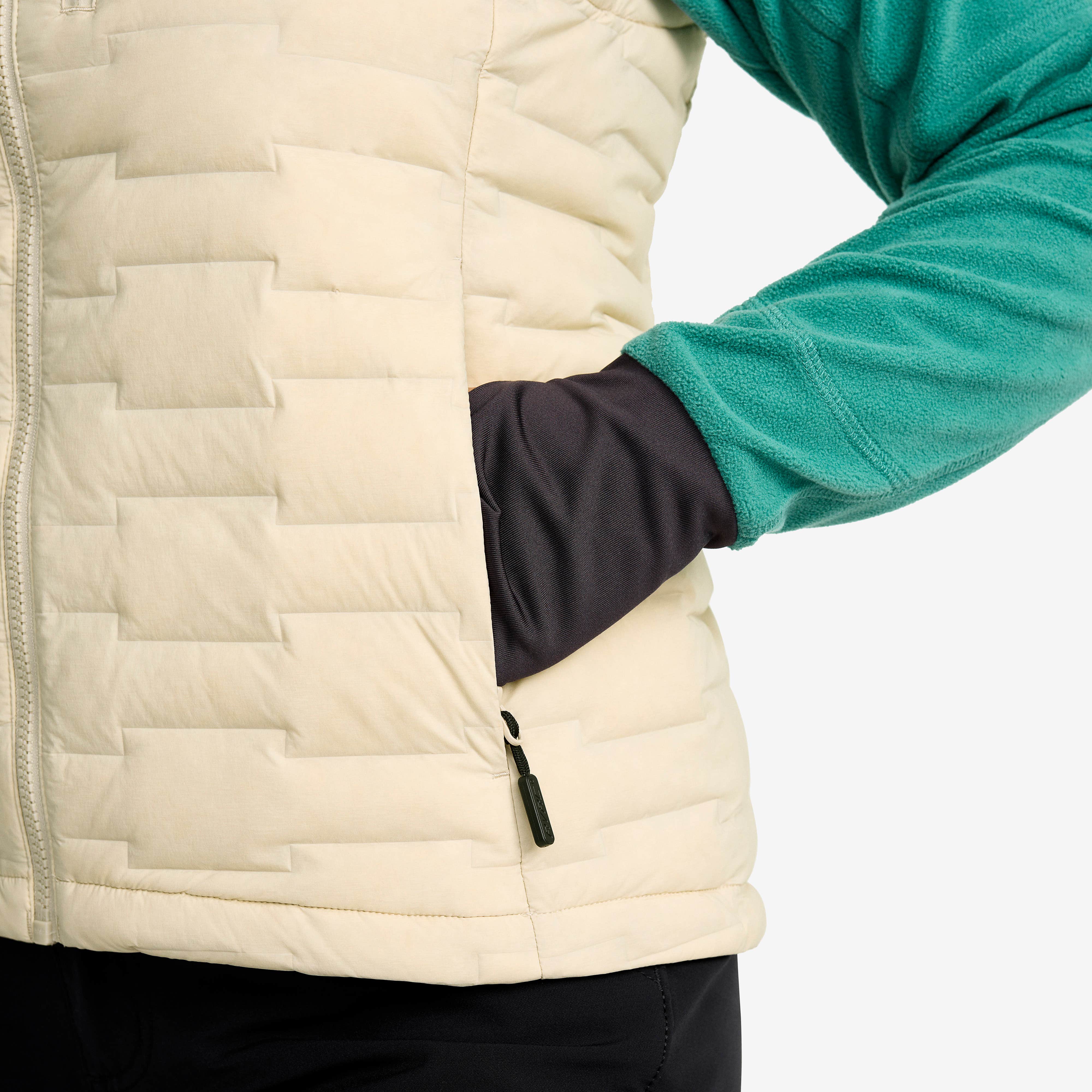 Flex Stretch Down Vest Dame Peyote