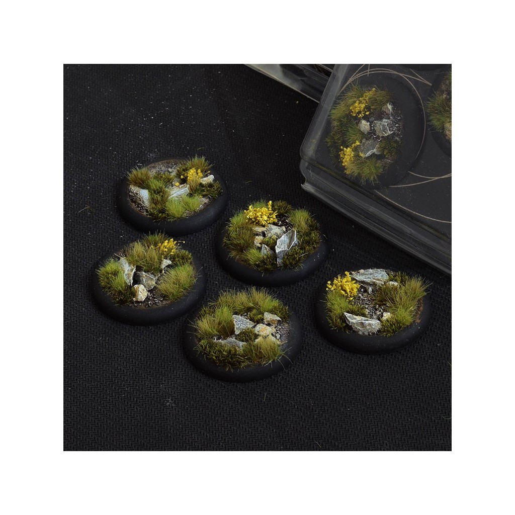 Highland Bases, Round Lip 40mm (x5)