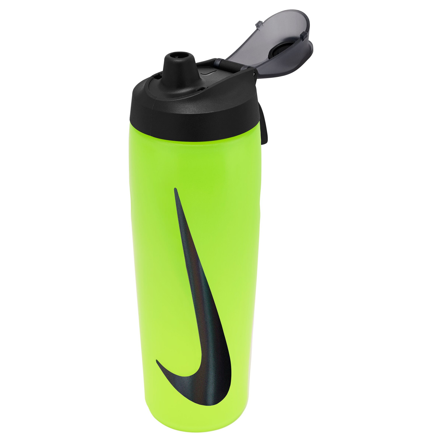 Nike Refuel Locking Bidon 709ML Neongeel Zwart