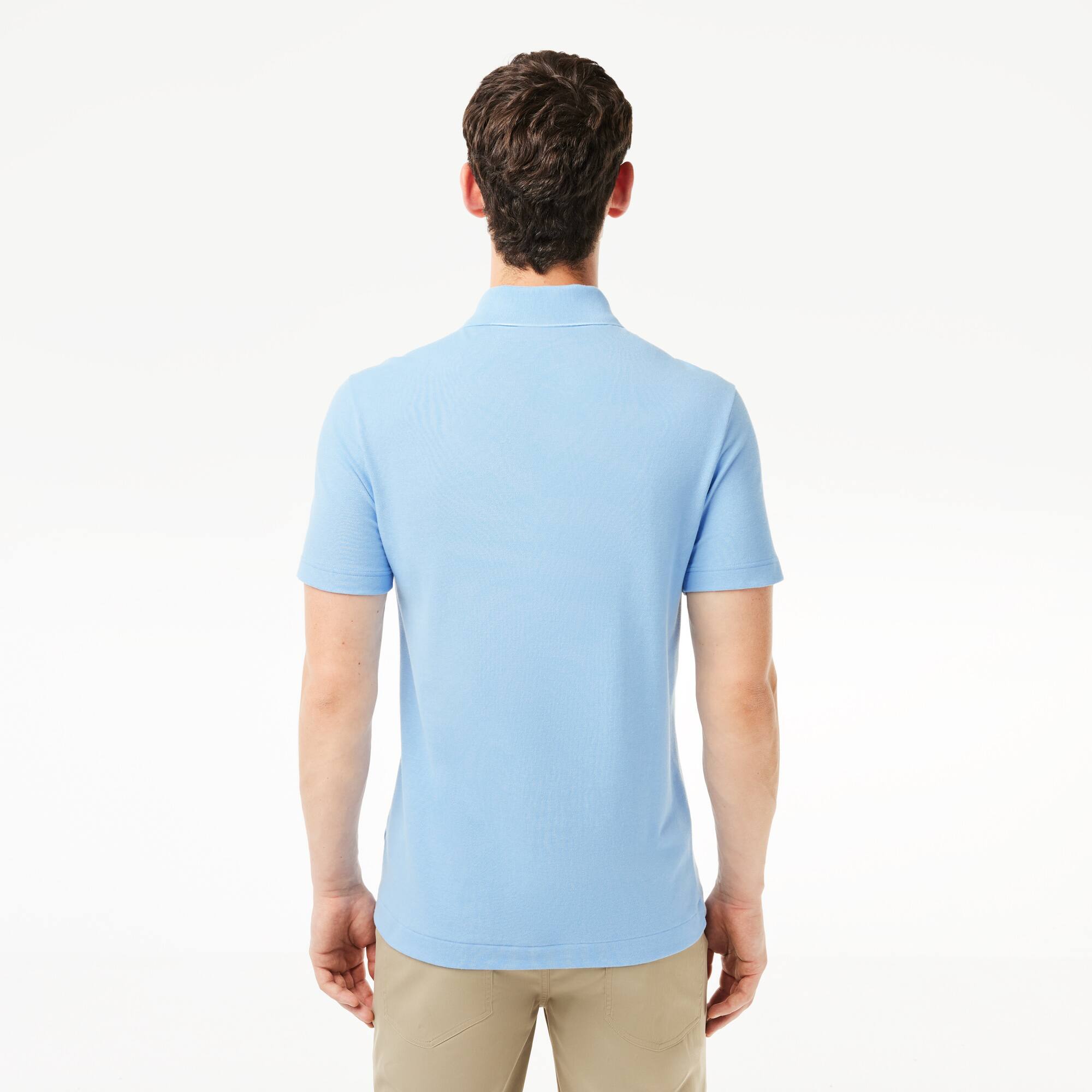 Herren LACOSTE SPORT Golf-Poloshirt aus Baumwollpiqué Kurze Ärmel - Blau - Lacoste - Herren