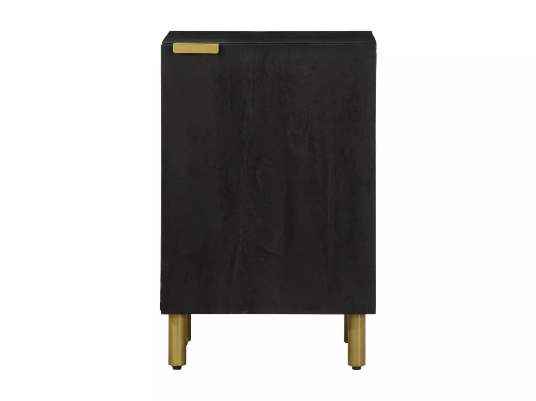 Armoire de salle de bain noir 38x33x58 cm bois d'ingénierie