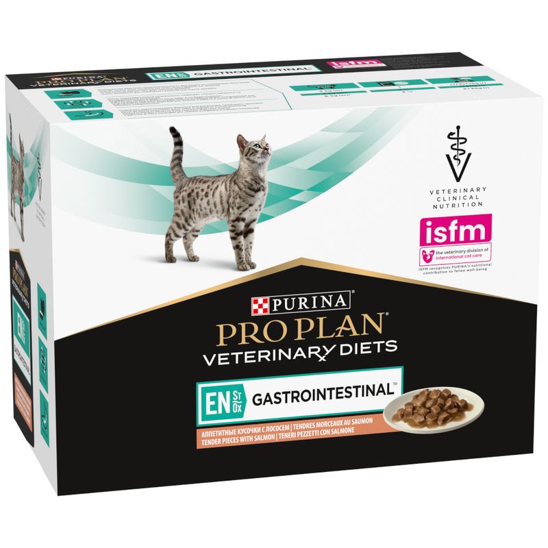 PURINA PRO PLAN Veterinary Diets Feline EN ST/OX Gastrointestinal, saumon